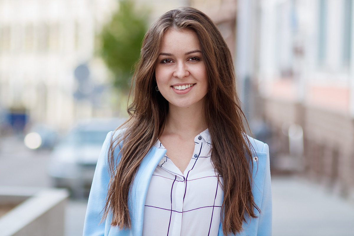 Woman with Long Hair